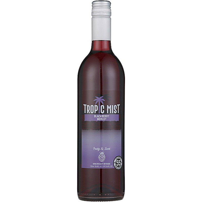 TROPIC MIST BLACKBERRY MERLOT 750ML