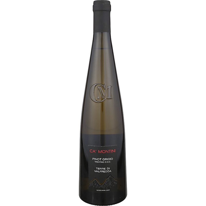 CA'MONTINI PINOT GRIGIO TERRE DI VALFREDDA TRENTINO 2021 750ML