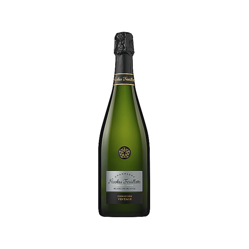 NICOLAS FEUILLATTE CHAMPAGNE BRUT VINTAGE COLLECTION BLANC DE BLANCS 2014 750ML