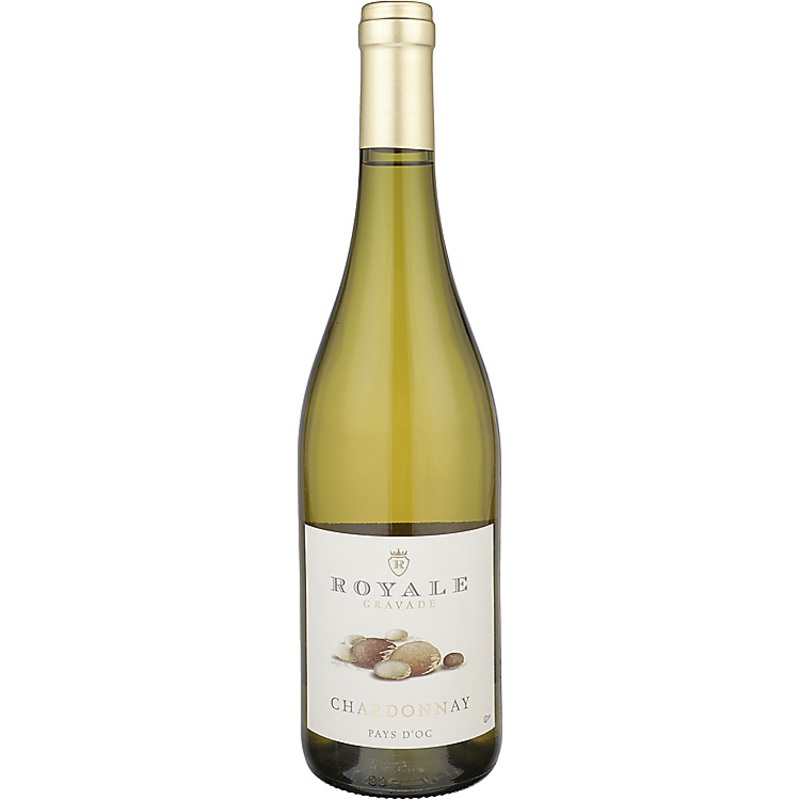 ROYALE CHARDONNAY GRAVADE PAYS D'OC 750ML
