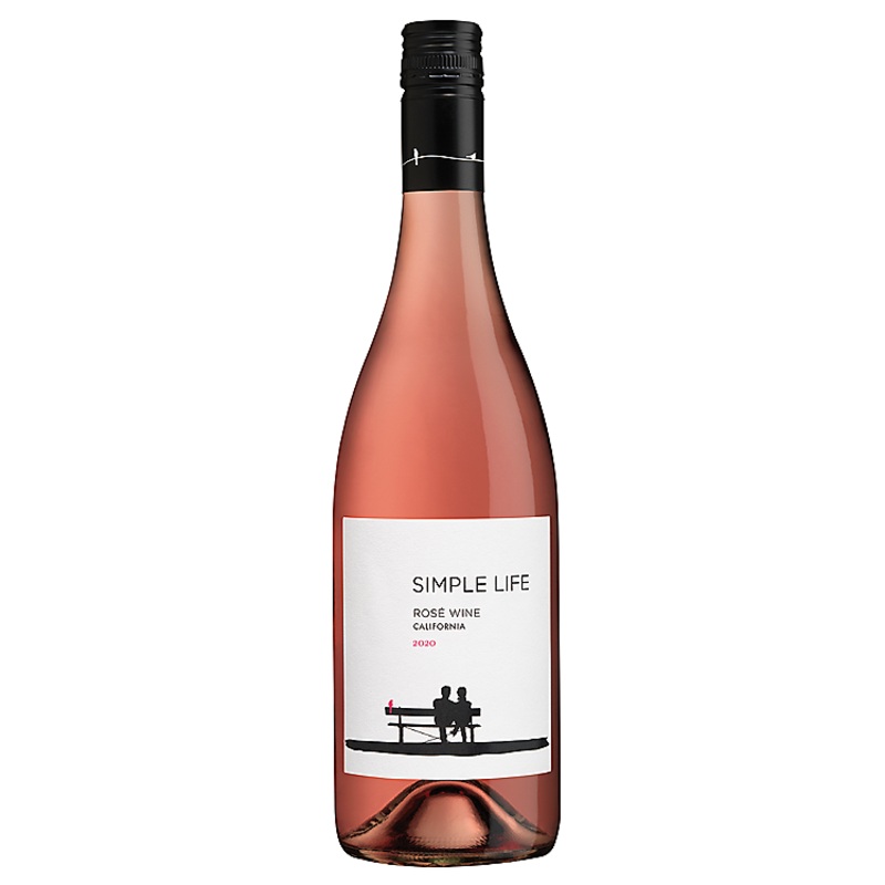 SIMPLE LIFE ROSE WINE CALIFORNIA 2021 750ML