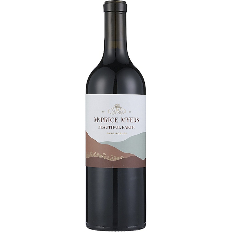 MCPRICE MYERS RED WINE BEAUTIFUL EARTH PASO ROBLES 2021 750ML