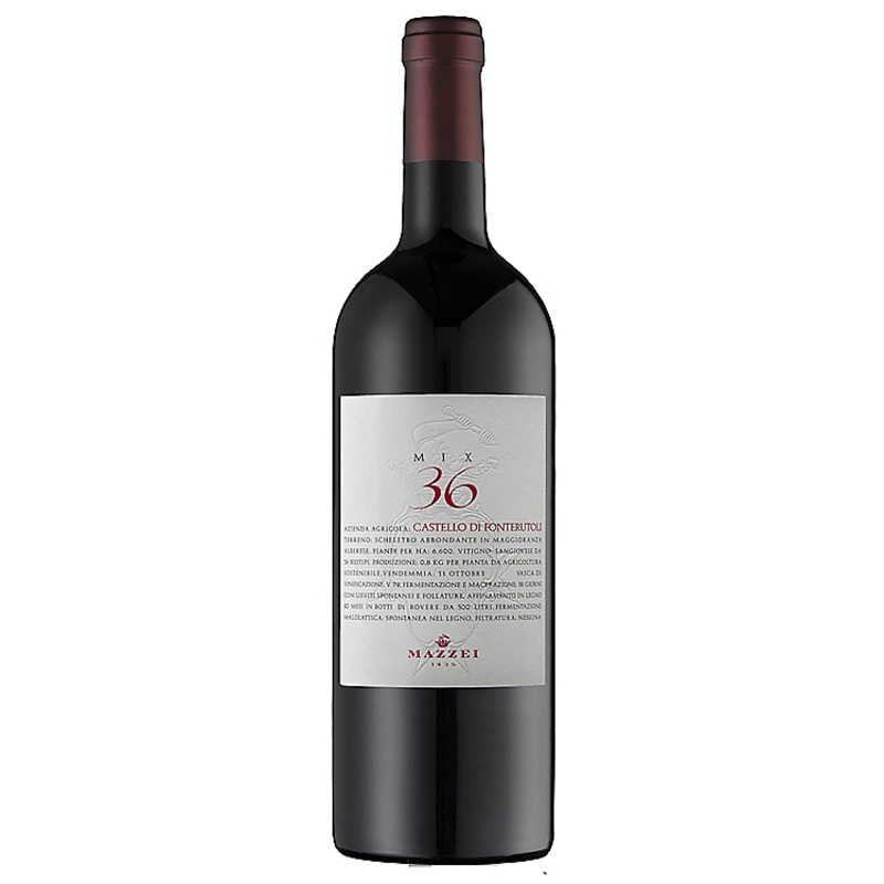 MIX 36 SANGIOVESE DI TOSCANA 2015 WOOD BOX 750ML