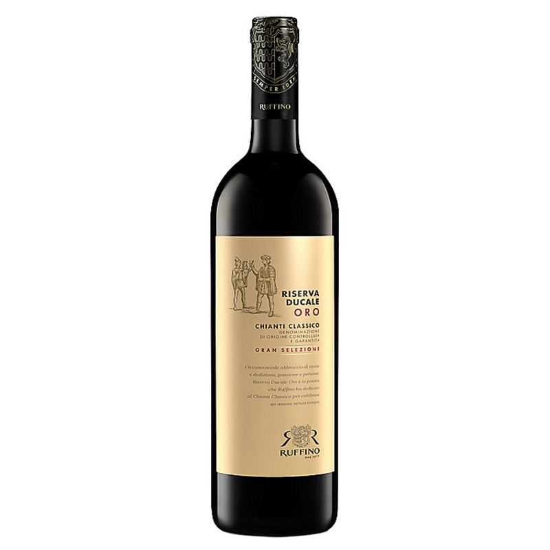 RUFFINO CHIANTI CLASSICO GRAN SELEZIONE RISERVA DUCALE ORO 2018 WOOD BOX 750ML
