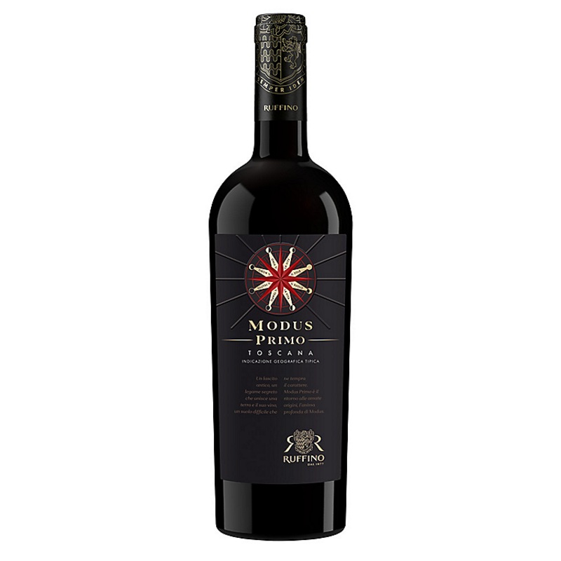 RUFFINO TOSCANA ROSSO MODUS PRIMO 2019 WOOD BOX 750ML