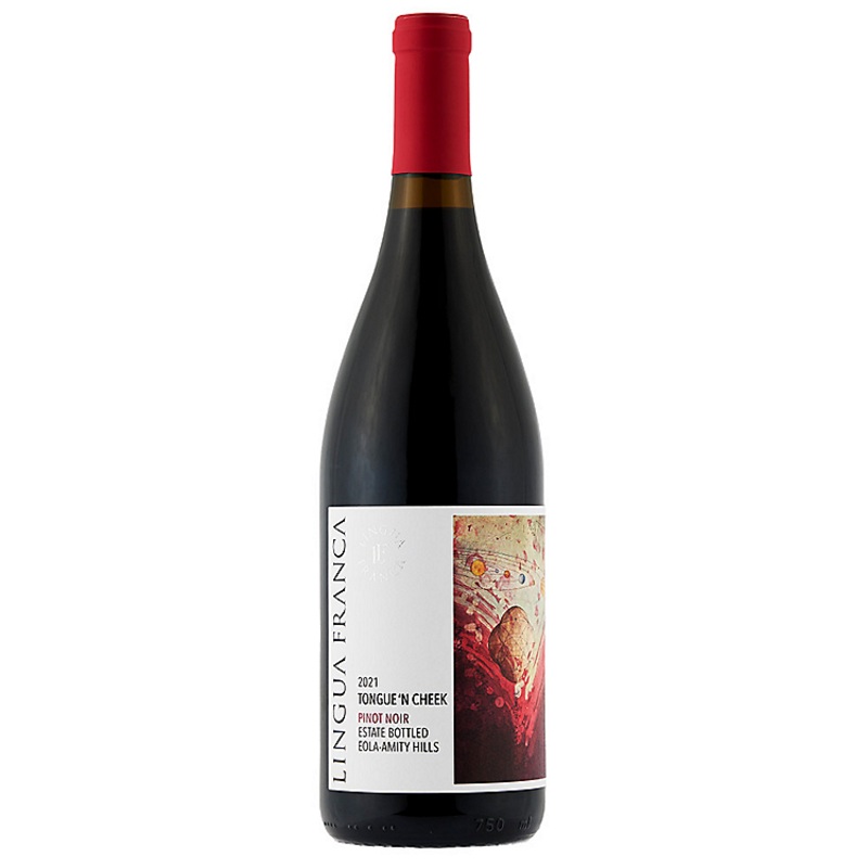 LINGUA FRANCA PINOT NOIR TONGUE 'N CHEEK EOLA AMITY HILLS 2021 750ML