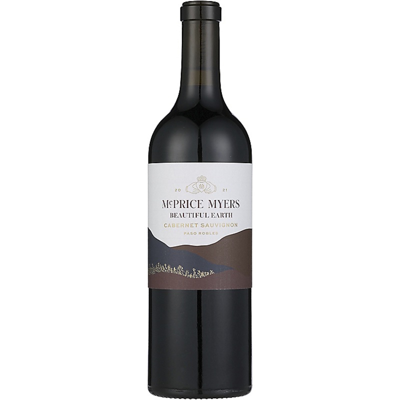 MCPRICE MYERS CABERNET SAUVIGNON BEAUTIFUL EARTH PASO ROBLES 2021 750ML