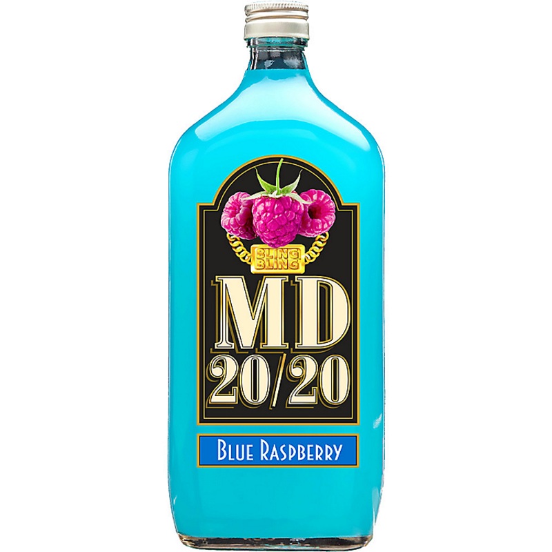 MD 20/20 BLUE RASPBERRY FLAVORED WINE 750ML