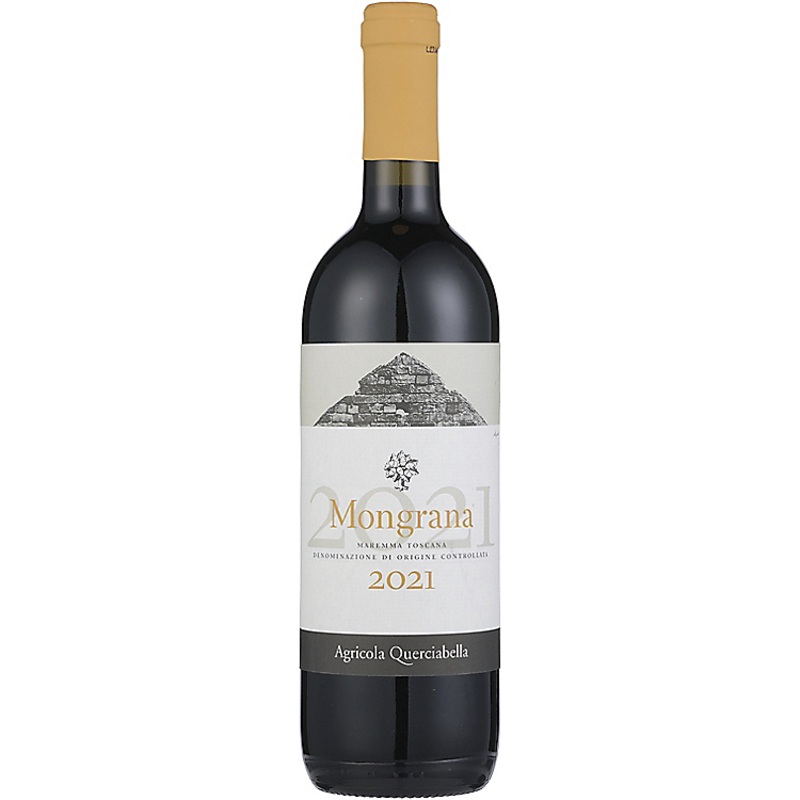 QUERCIABELLA MAREMMA TOSCANA ROSSO MONGRANA 2021 750ML