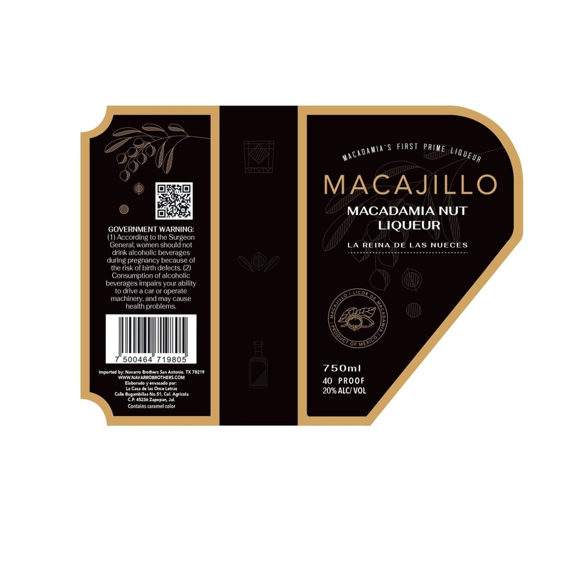 Macajillo Macadamia Nut Liqueur 750ml