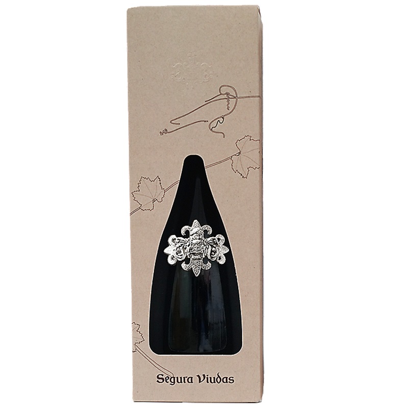 SEGURA VIUDAS CAVA BRUT RESERVA HEREDAD W/ GIFT BOX 750ML