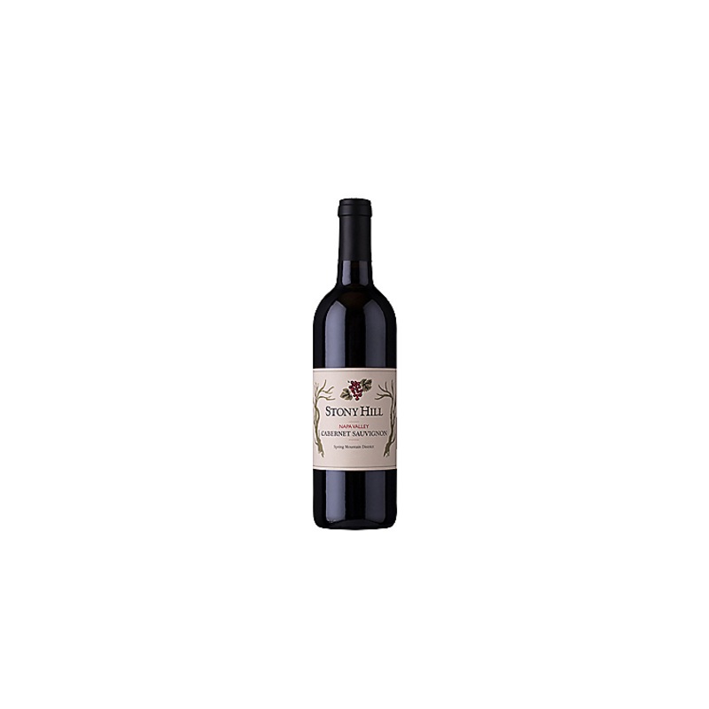 STONY HILL CABERNET SAUVIGNON SPRING MOUNTAIN DISTRICT 2018 WOOD BOX 750ML