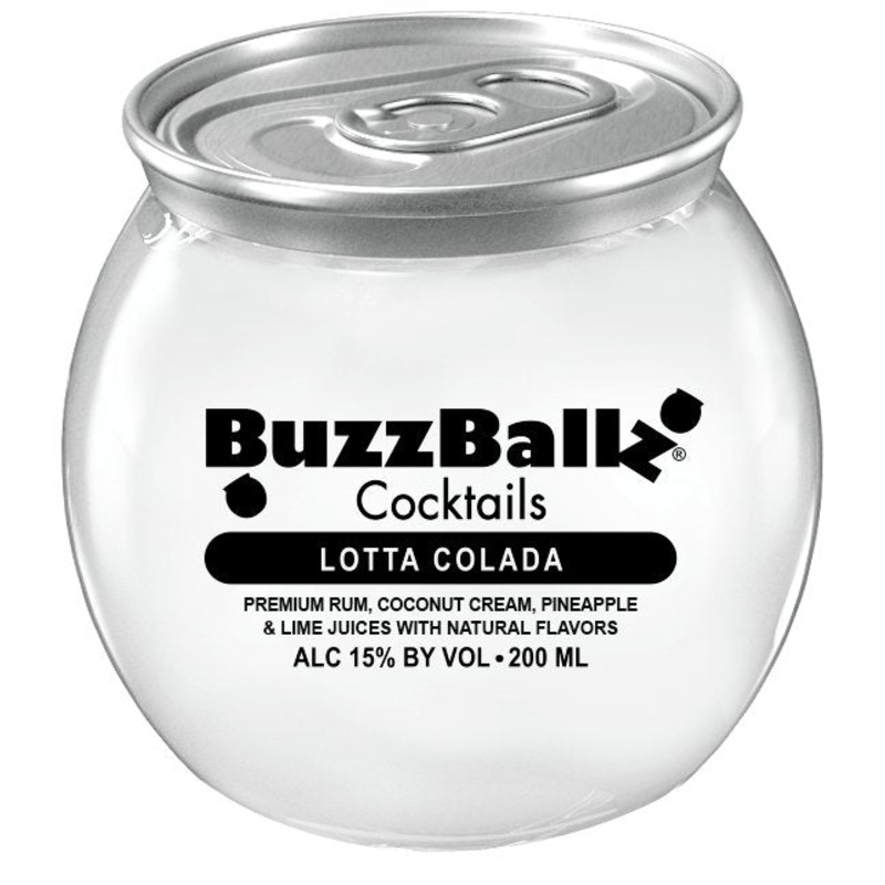 BuzzBallz Lotta Colada 187mL 24 Pack Case