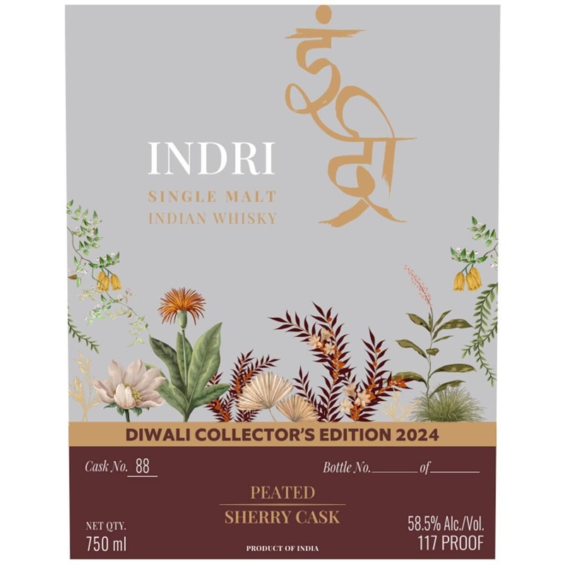 Indri Diwali Collector's Edition 2024 Indian Whisky