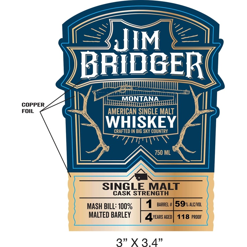 Jim Bridger American Single Malt Whiskey