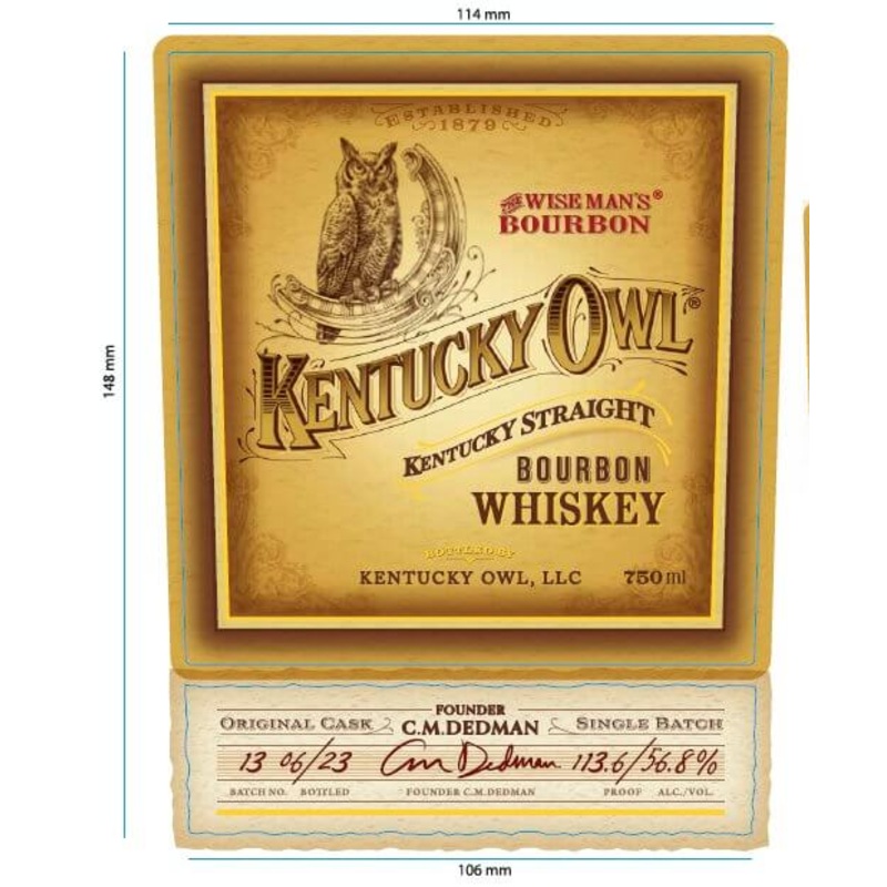 Kentucky Owl Kentucky Straight Bourbon Batch 13