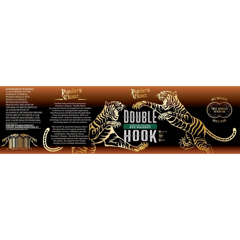 Punchers Chance Double Hook Kentucky Straight 5 Year Rye Whiskey