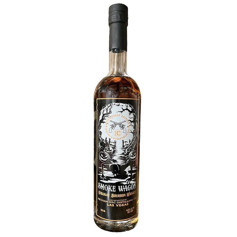 Smoke Wagon Straight Bourbon Whiskey Halloween Glow in the Dark Edition 2024