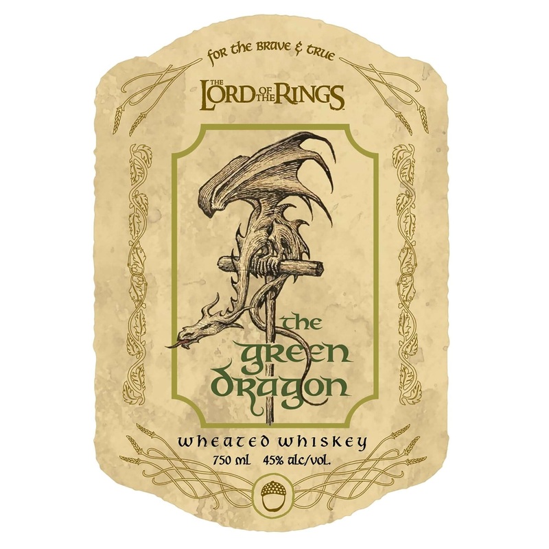 The Green Dragon Wheated Whiskey - The Lord of the Rings Whiskey Tribute