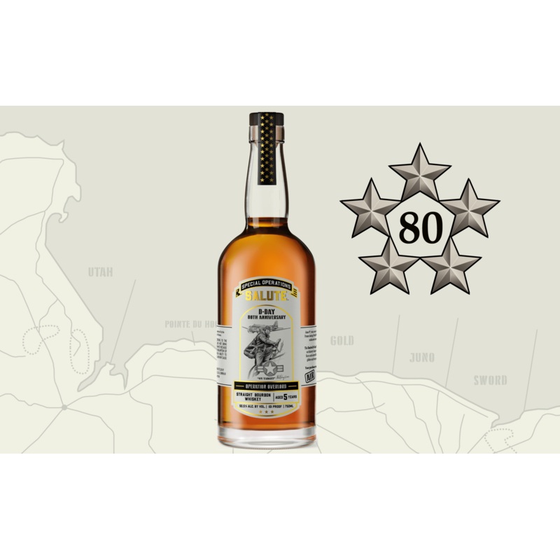 Heritage Distilling Co Special Operations Salute Whiskey - D-Day 80th Anniversary - AIR