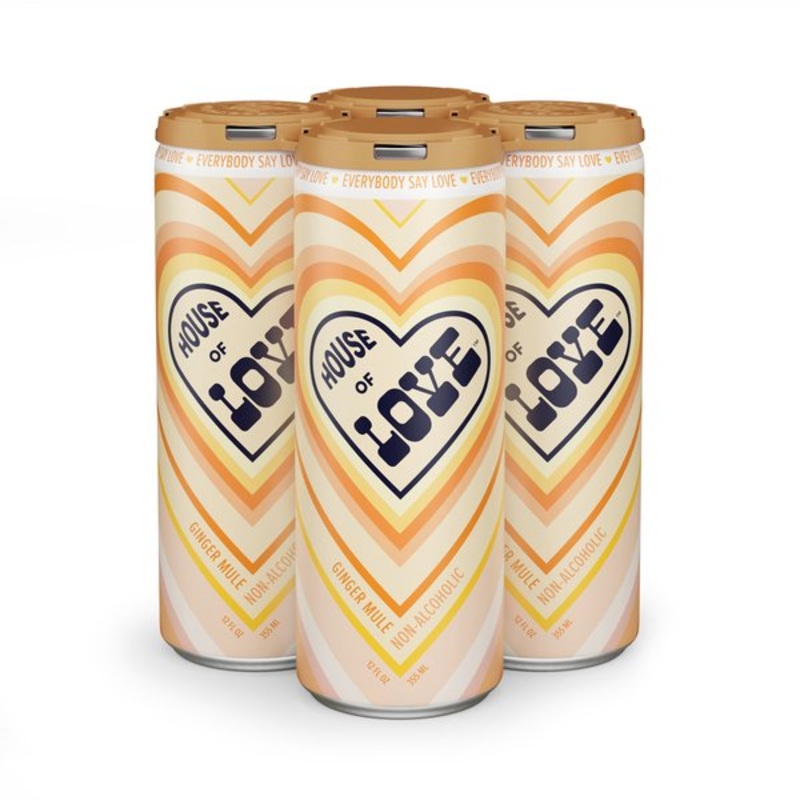 House Of Love Cocktails - Ginger Mule Mocktail 4 Pack