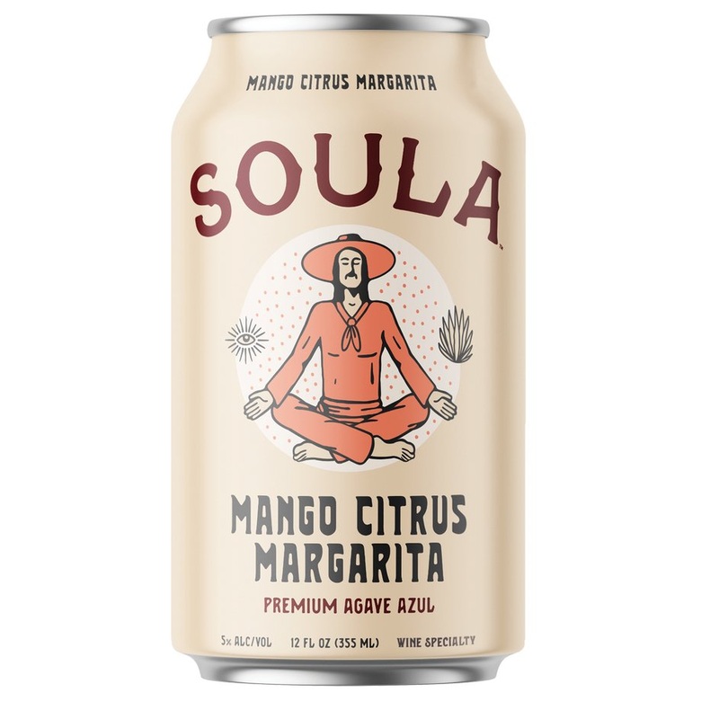 Soula Mango Citrus Margarita 4 Pack