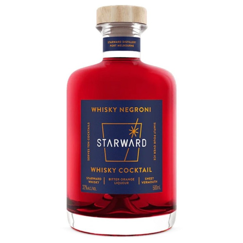 Starward Negroni Whiskey Cocktail