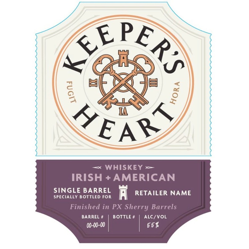 Keepers Heart Irish + American Whiskey Finished in PX Sherry Barrels