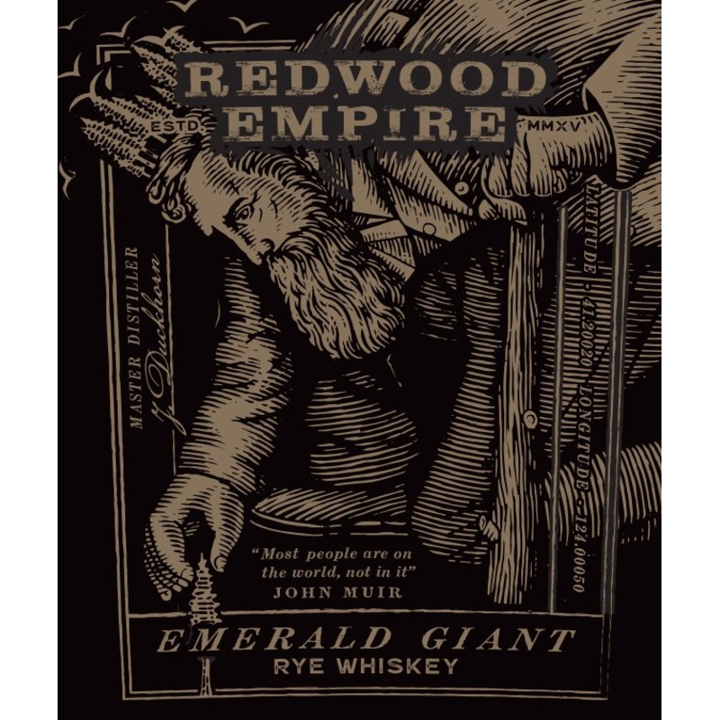 Redwood Empire Emerald Giant Cask Strength Rye Whiskey