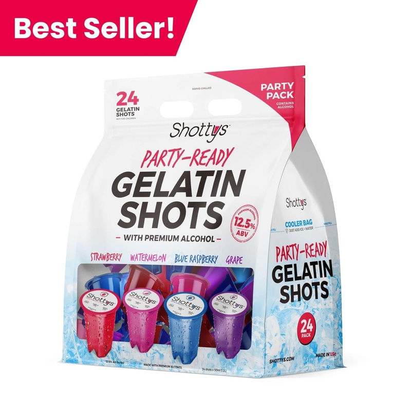 Shottys Classic Gelatin Shots (24 shots)