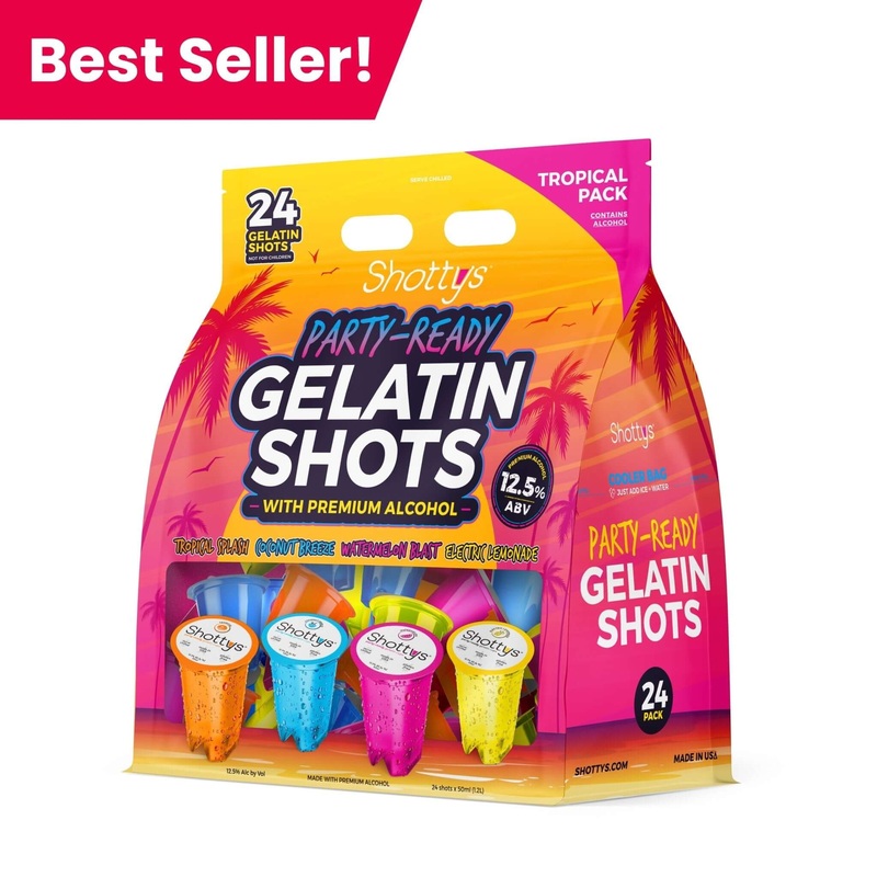 Shottys Tropical Gelatin Shots (24 shots)