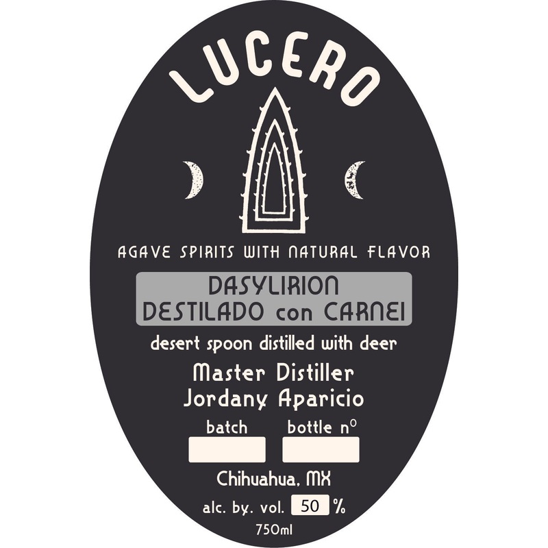 Lucero Dasylirion Destilado con Carne - Desert Spoon Distilled with Deer