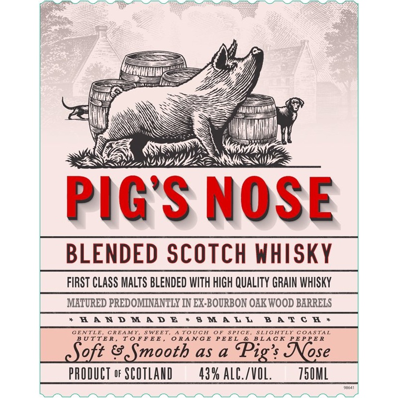 Pig's Nose Blended Scotch Whisky - 750ml