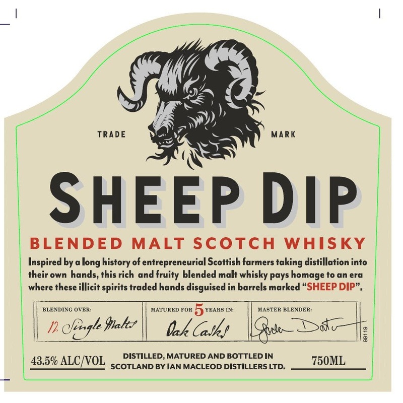 Sheep Dip Blended Malt Scotch Whisky 750ml