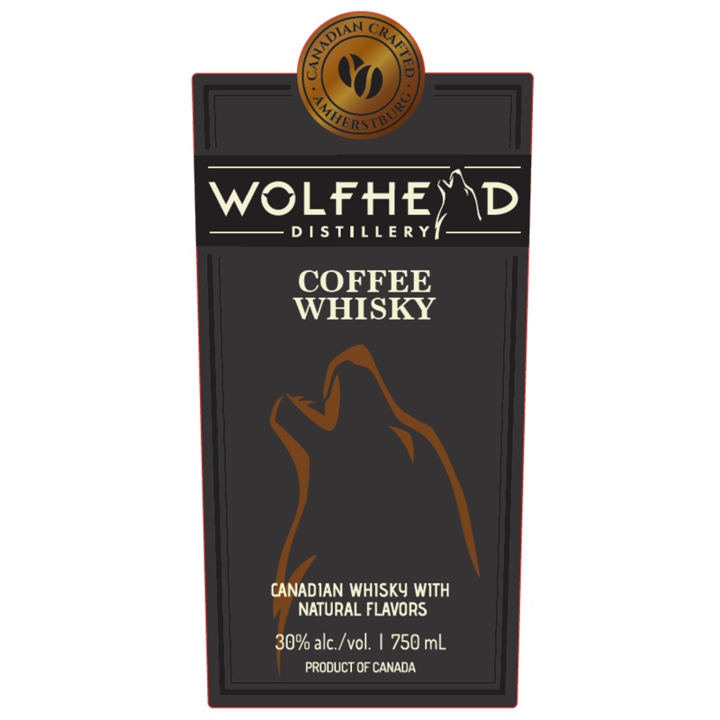 Wolfhead Coffee Whisky - 750ml