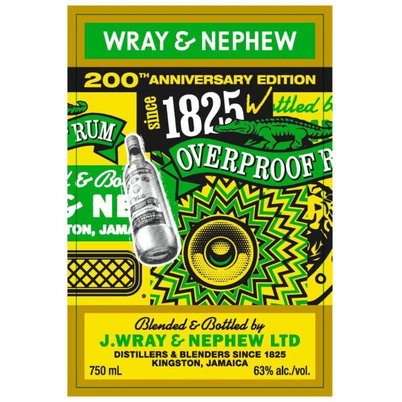 Wray & Nephew Overproof Rum 200th Anniversary Edition Jamaican Rum