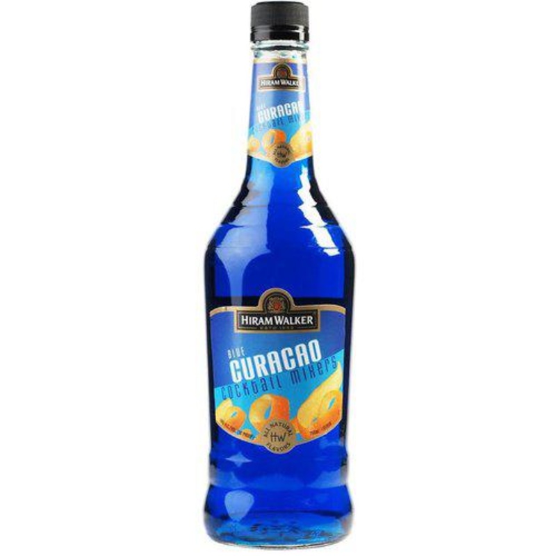 Hiram Walker Blue Curacao Cocktail Mixers