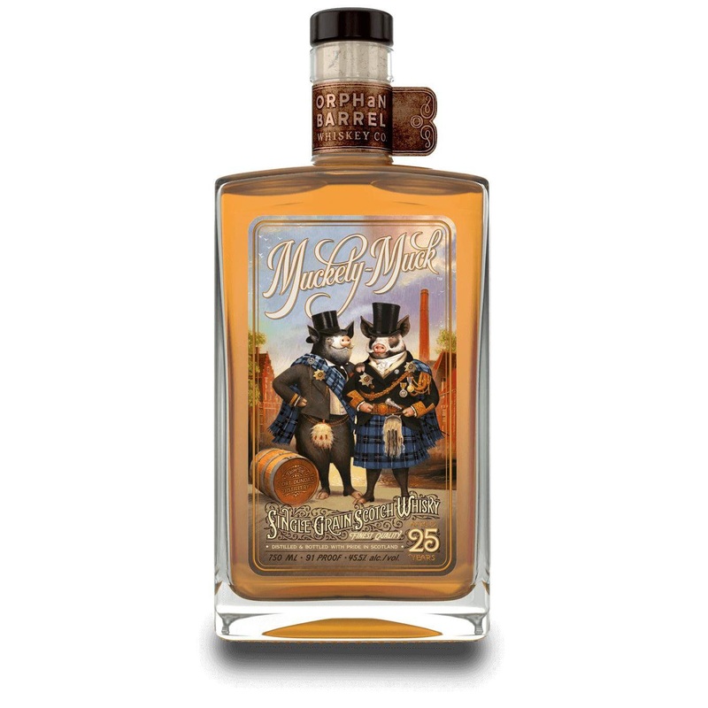 Orphan Barrel 'Muckety-Muck' 25 year Old single Grain Scotch whiskey 91 Proof