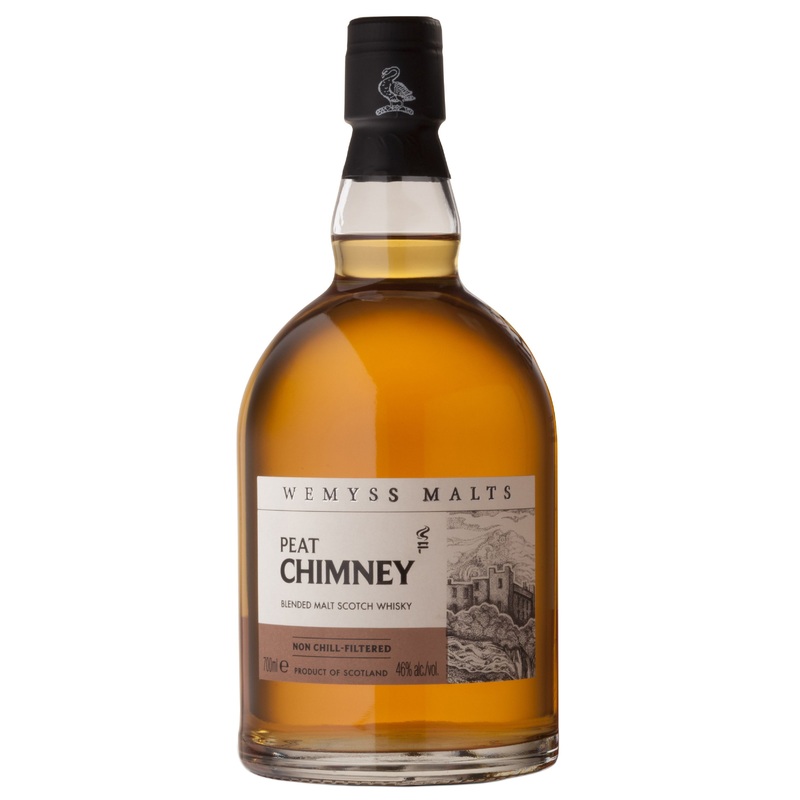 Wemyss Malts Peat Chimney Blended Malt Scotch Whisky Non Chill - Filtered