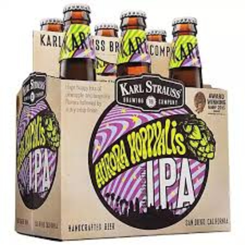 Karl Strauss Aurora Hoppyalis IPA San Diego Style