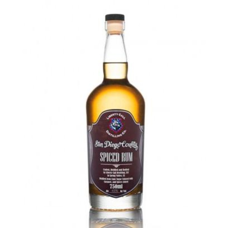 Liberty Call Distilling Co. San Diego County Spiced Rum Small Batch