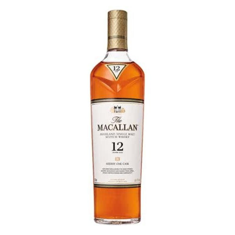 The Macallan Scotch Whiskey 12 Years Sherry Oak