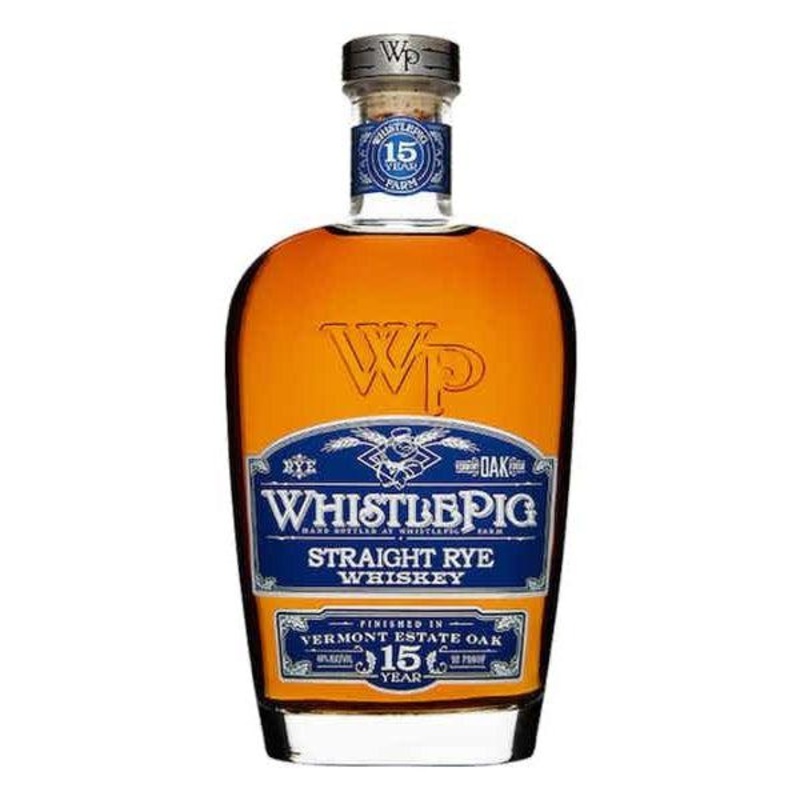 Whistlepig Straight Rye Whiskey Estate Oak Rye Aged 15 Years