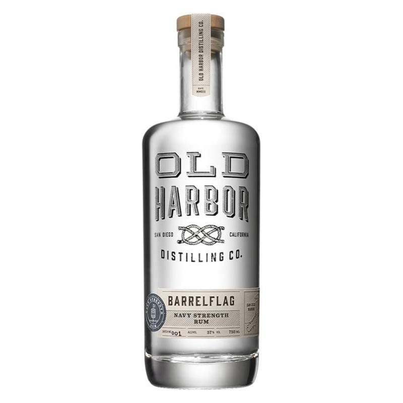 Old Harbor Barrelflag Navy Strength Rum