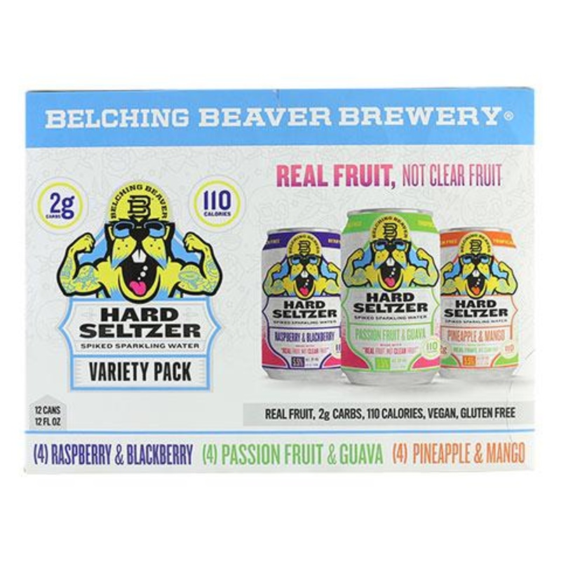 Belching Beaver Brewery Real Fruit Variety Pack
