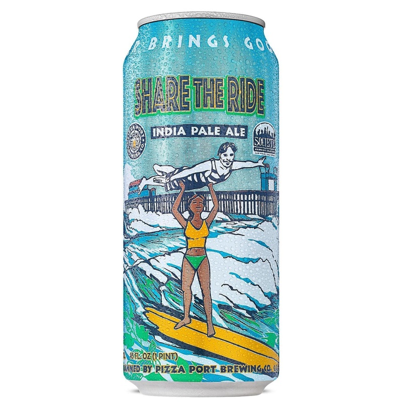 Pizza Port Brewing Share the Ride I.P.A.