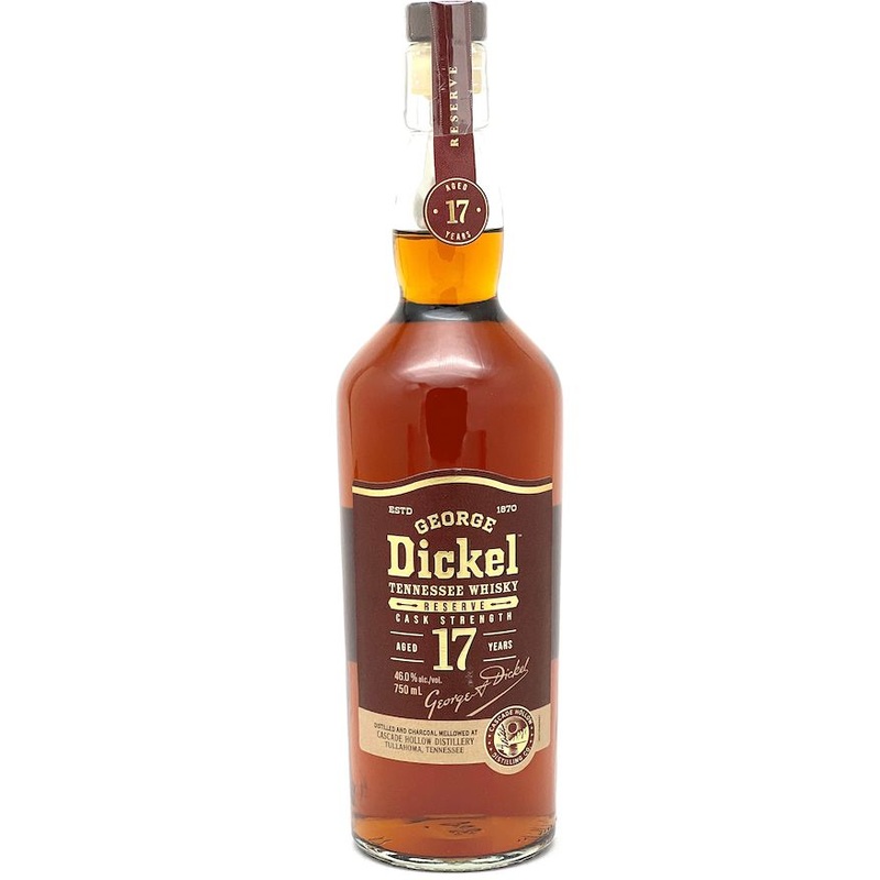 George Dickel Tennessee Whiskey Reserve Cask Strength Aged 17 Years