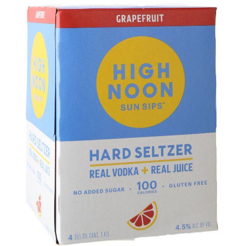 High Noon Sun Sips Grapefruit 4 pack