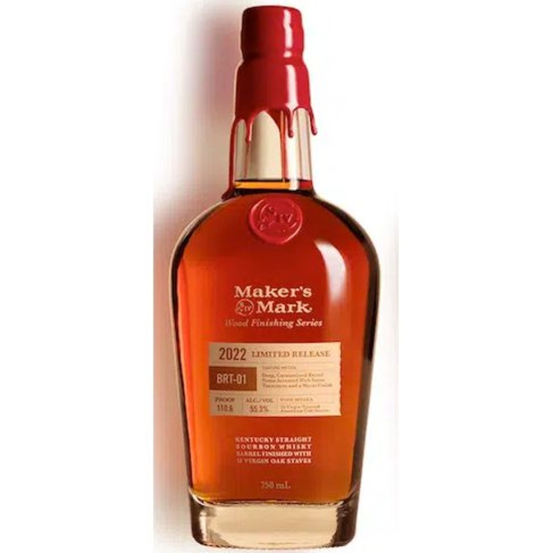 Maker's Mark Wood Finishing Series 2022 Limited Release BRT-01