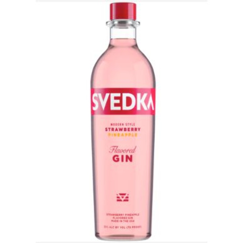 Svedka Modern Style Strawberry Pineapple Flavored Gin